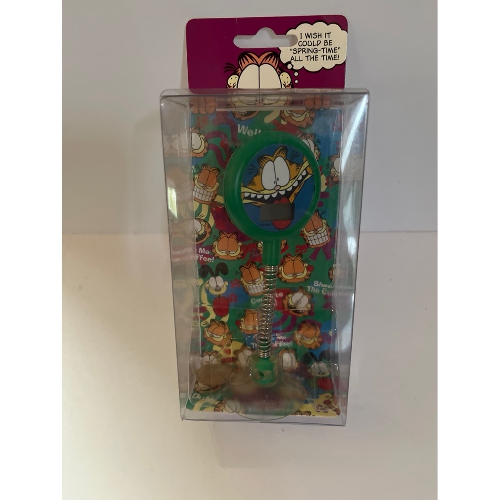 Vintage Garfield LCD Clock NIB